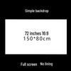 SMVP 4K Portable Foldable Projector Screen