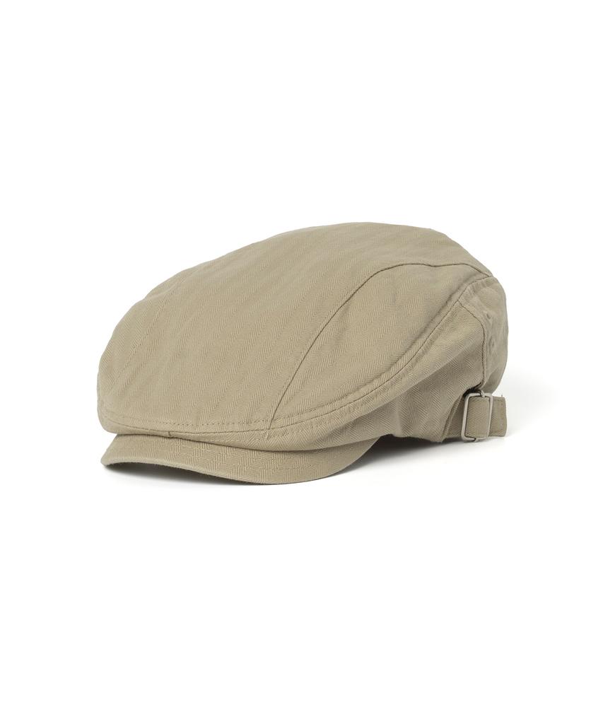 MILLO WOMEN Herringbone Hunting Cap [Beige]