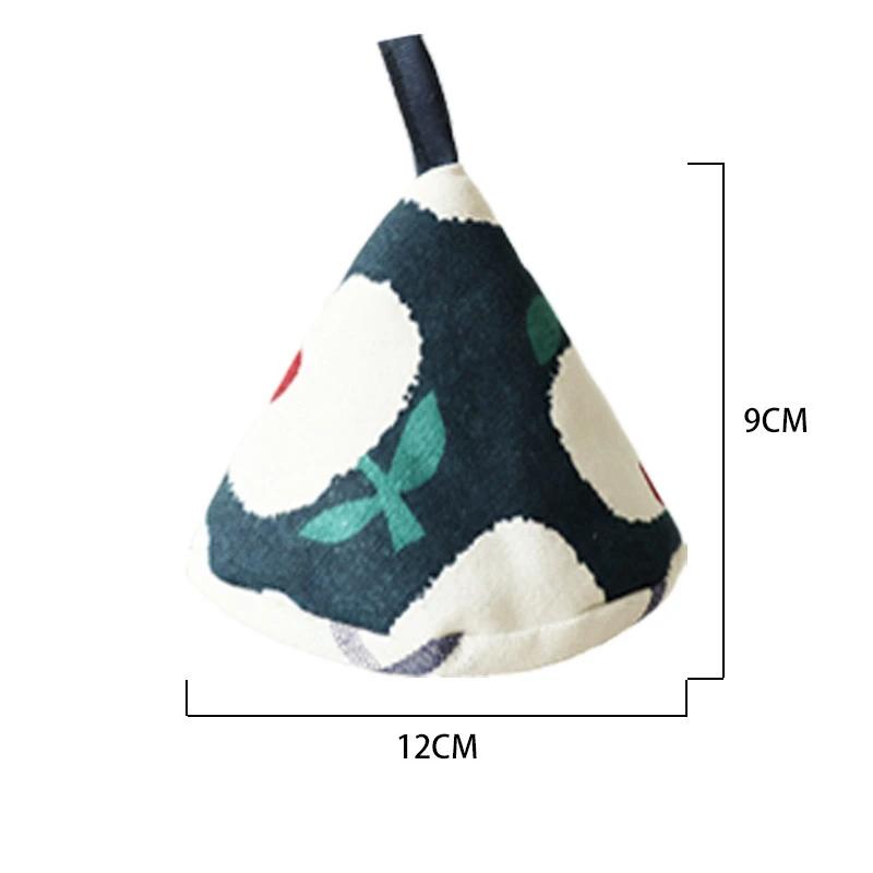 1PC Cute Cartoon Oven Mitts Triangle  Cotton Baking Insulation Microwave Heat Resistant Non-slip Gloves Handschoen Hand Clip