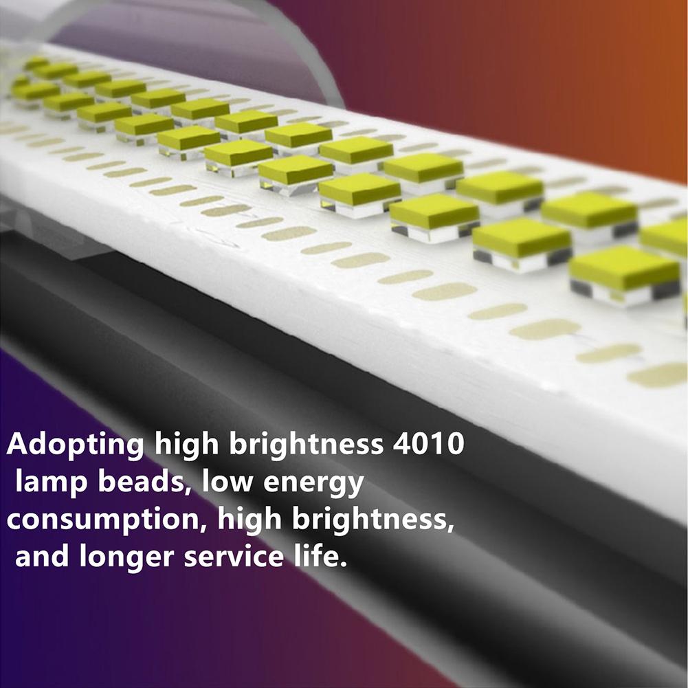 LED Eye Protection Light USB Charging Selfie Light Touch Switch Mirror Light Dimmable Cordless IP44 Waterproof for Home Bathroom