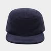 Retro Solid Color Fleece Five-piece Flat Cap Men's and Women's Outdoor Travel Casual Versatile Baseball Cap Tide