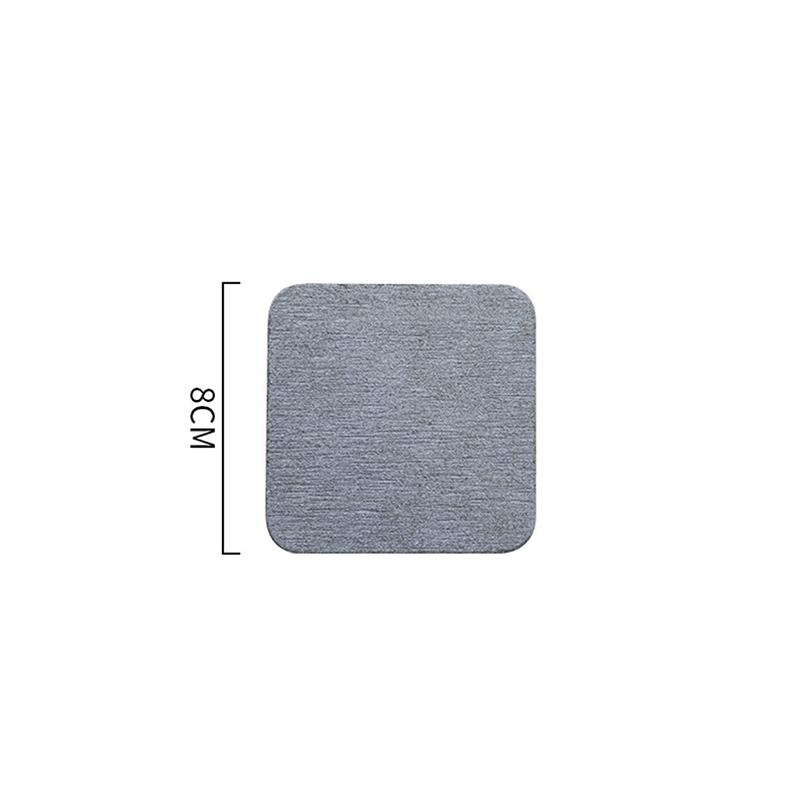 Home Diatomite Mat Water Absorbing Pad Heat Resistant Coaster Diatomaceous Slip