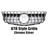 XVIP GTR Style Kühlergrill für Mercedes Benz GLK-Klasse X204 2013-2015 GLK250 GLK300 GLK350 Schwarze Diamanten Style Rennsportgrills