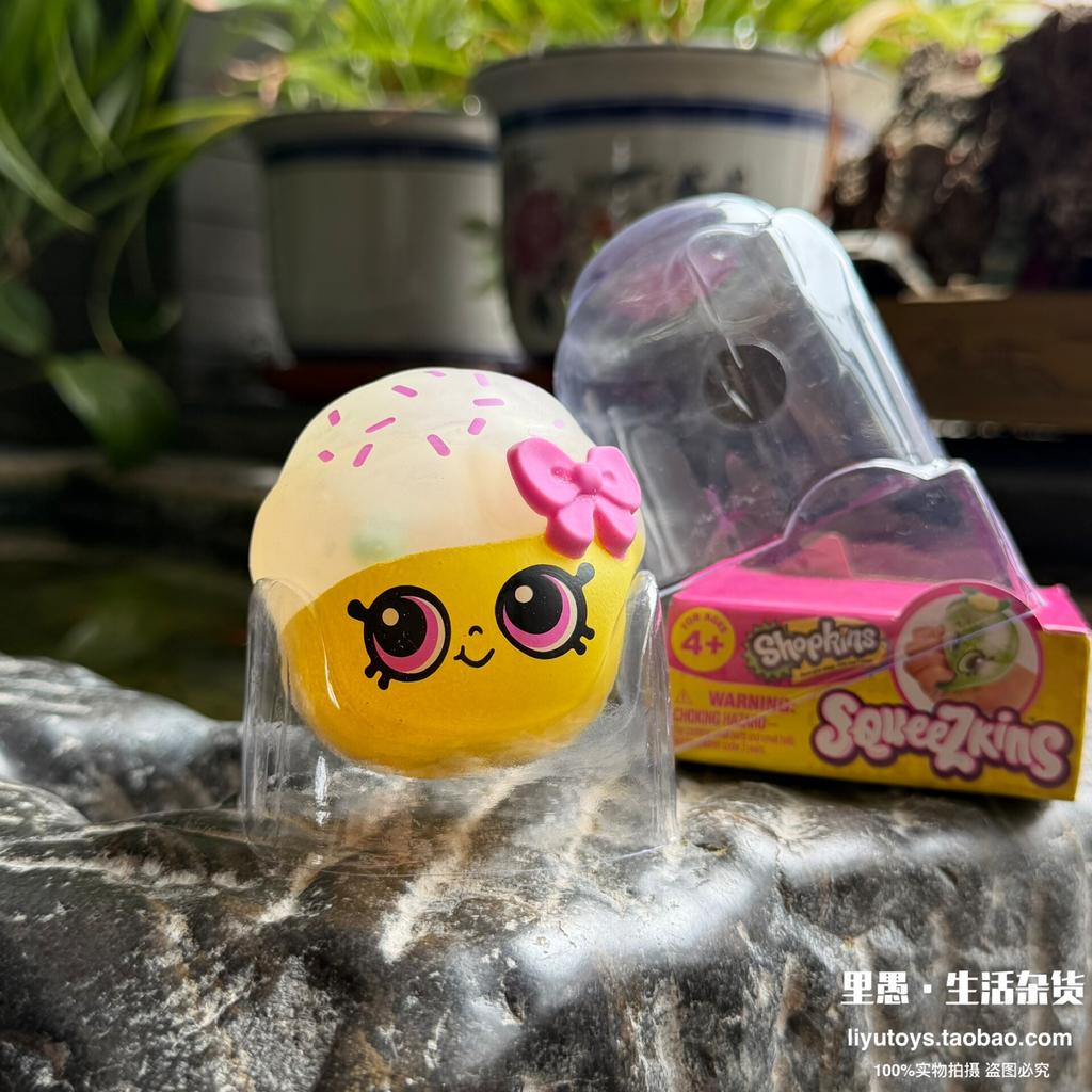 Moose Toys Shopkins Squeezkins Slow Rising Squishy Toys Stress Relief Cute Collectible Squeeze Figures Gift