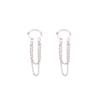 Tassel Chain Long Sweet And Cool Dark Wind Cold Wind Female Cool Ear Clip Jewelry
