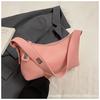 High-end niche armpit bag women's 2025 spring new fashion trendy shoulder bag simple casual commuter bag