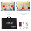 Large Magnetic Aluminum Floor Stand Tactics Board for Coaches with Pen and Eraser