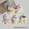 Cartoon Duck Resin Charms: Perfect for Phone Cases, Crocs, Hair Clips, and Fridge Magnets