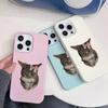 Bowtie Cat  Phone Case For IPhone 17 16 15 Plus 11 13 12 14 Pro Max 16e 17 Air Soft  Silicone Cover Shockproof Cases