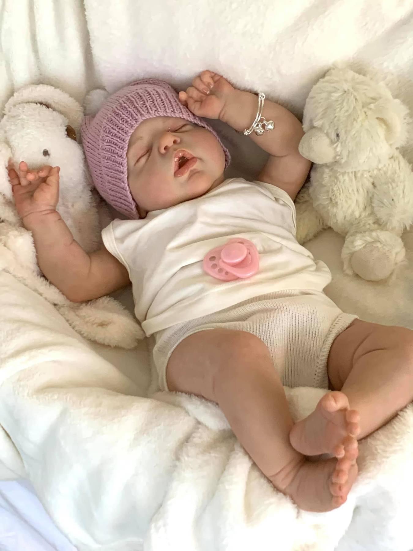 55cm Alexis Realistic Baby Doll - Soft Toy Simulation 55 cm