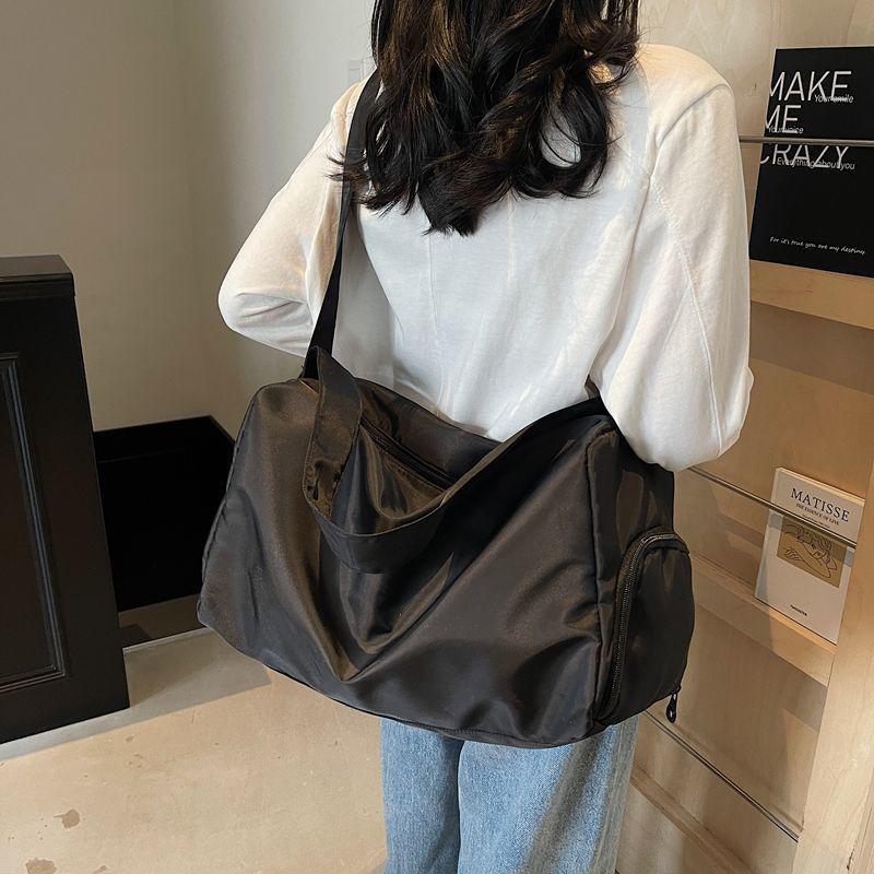 Women's Minimalist Travel & Swim Bag - Large Capacity, Lazy Style for Students