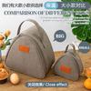 Aluminiumfolie Driehoekige Isolatietas Thermische Koeltas Lunchtas Student Rijstbal Tas Lunchbox Bento Ontbijt Draagtassen