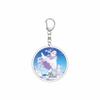 55MM Anime Blue Archive Keychain Asagi Mutsuki/Kurodate Haruna/Himuro Sena Key Chain Acrylic Model Plate Christmas Gifts