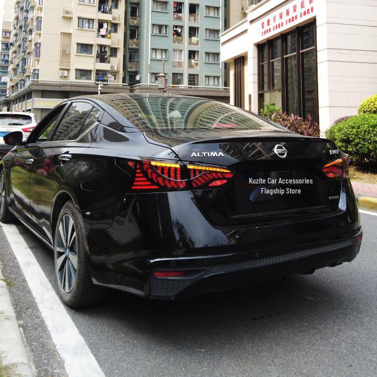 19-22 ALTIMA Teana LED Dragon Scale Tail Light: Daytime Running, Brake, Reverse, Fog