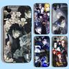 Malice Mizer Rockband Telefoonhoesje Voor iPhone 16,15,14,13,12,11,XS,XR,X,8,7,Pro,Max,Plus,mini Siliconen Zwart Hoesje