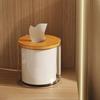 Simple Storage Box Tissue Boxs Toilet Paper Roll Storage Desktop Paper Box