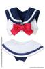 Picco Neemo Sailor Bikini Set White X Navy 1/12 (Doll Accessories)