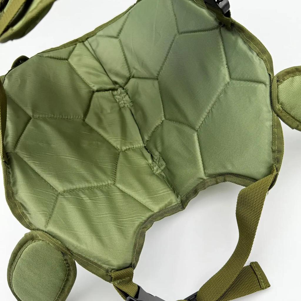 Turtle-Shaped Dog Life Vest for Small & Medium Dogs - Buoyant Summer Swimsuit for Water Play