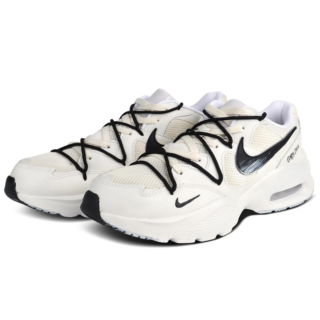 Nike Air Max Fusion Abrasion Resistant Breathable Abrasion Resistant Breathable Low Top Running Shoes Unisex Ecru CJ1670-102(Team949-)