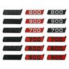ABS Car 3D Decal 700 800 900 Side Sticker for Brabus G Class W463 W205 G63 G65 G700 G800 G900 Rear Trunk Badge Refitting Styling