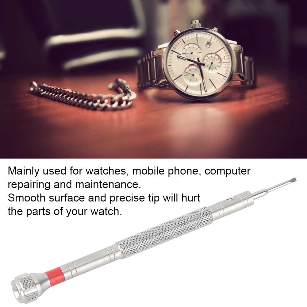 1.2mm Steel Watch Screwdriver Watch Repairing Household Accessory Tool