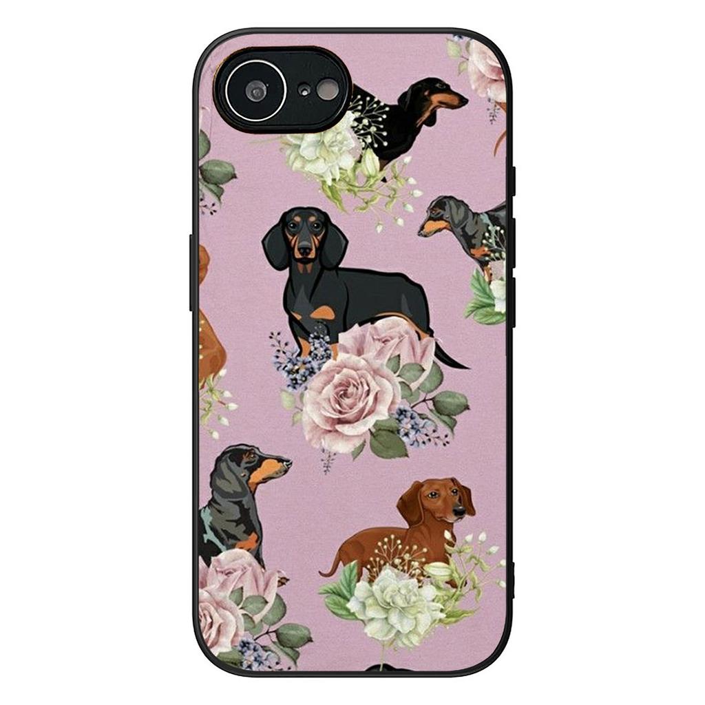 Dachshund Pet Animal Dog Cover for Apple iPhone 16 17 Air 14 15 Pro Max Plus 16+ 16E 14+ ProMax Casing Coque Case