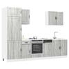 Set Bucătărie Kalmar 7 Piese Stejar Sonoma Gri