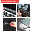 3Pcs Auto Fastener Remover Trim Rivet Removal Tool Kit For Car Door Panel Dashboard (Red)