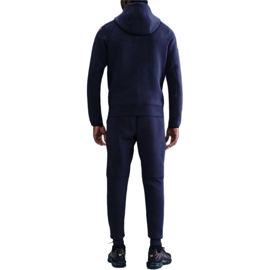 Nike FC Soccer Bottoms Men's Midnight Blue/Bright Mango Moderate Cuffed Pants HQ1901-410