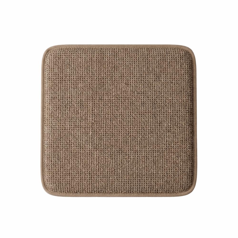Memory Foam Chair Cushion Thick 1.5cm Chair Mat Comfortable Linen Fabric Seat Pad Dining Chair