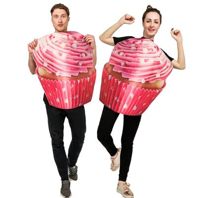 Gâteaux à la crème glacée colorés, petits gâteaux, modèles pour adultes, costumes de fête d'Halloween, costumes de mascarade