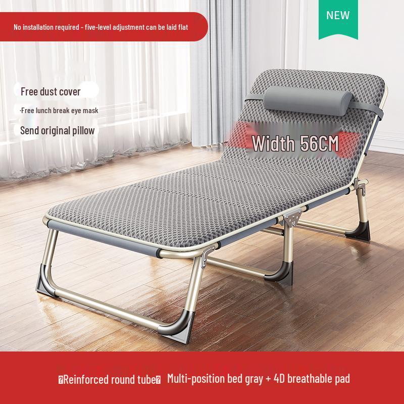 Reinforced Multifunctional Folding Recliner Bed for Home and Office