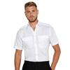 Kustom Kit Mens Tailored Short-Sleeved Pilot Shirt