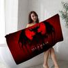 Classic Game D-Diablo Microfiber Blanket Quick Drying Beach Towels Oversized Printing Super Absorbent Pool Towel Blanket