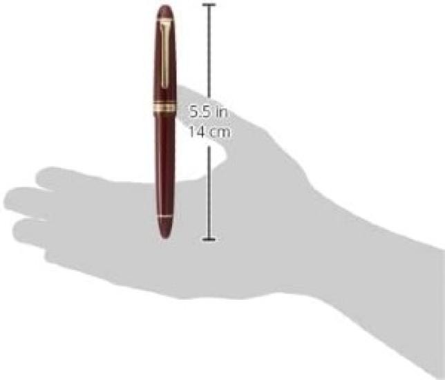 Sailor Profit Casual Fountain Pen Gold Trim Red Music (MS) Nib 11-0570-930 with Converter