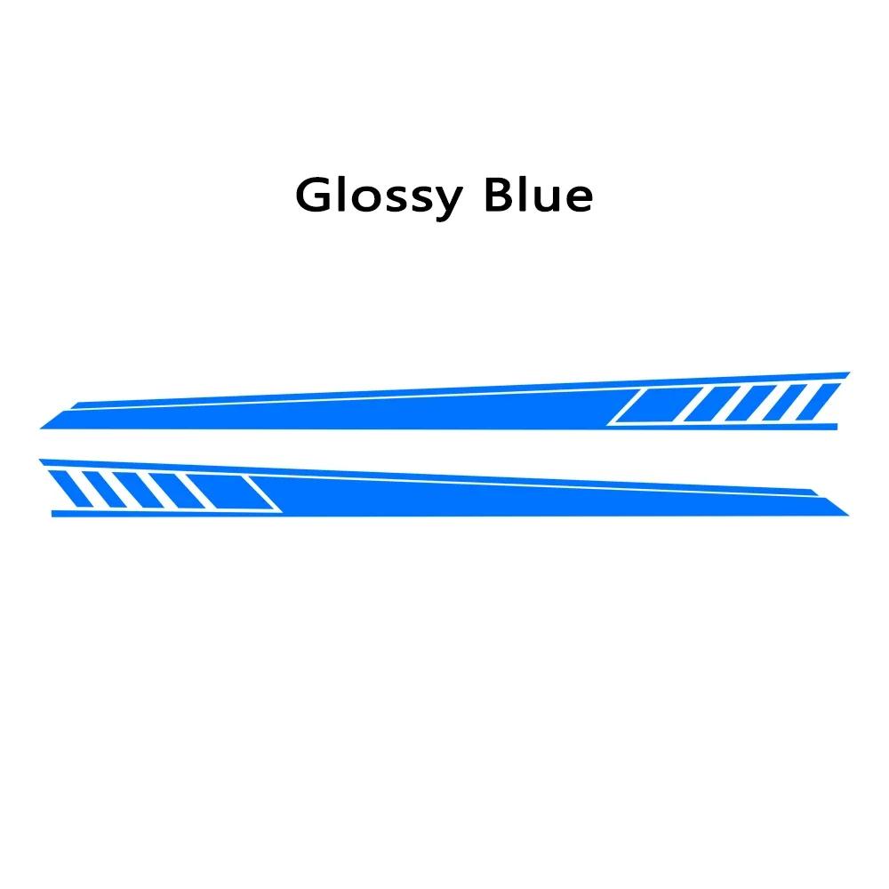 2 Pcs Car Door Side Stripes Skirt Sticker For Mercedes Benz W177 A Class AMG A35 4Matic A45 S 2018-Present A220 A250 Accessories