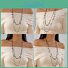 Elegant Multilayer Pearl Necklace For Women With Vintage Antique Finish Gift Idea