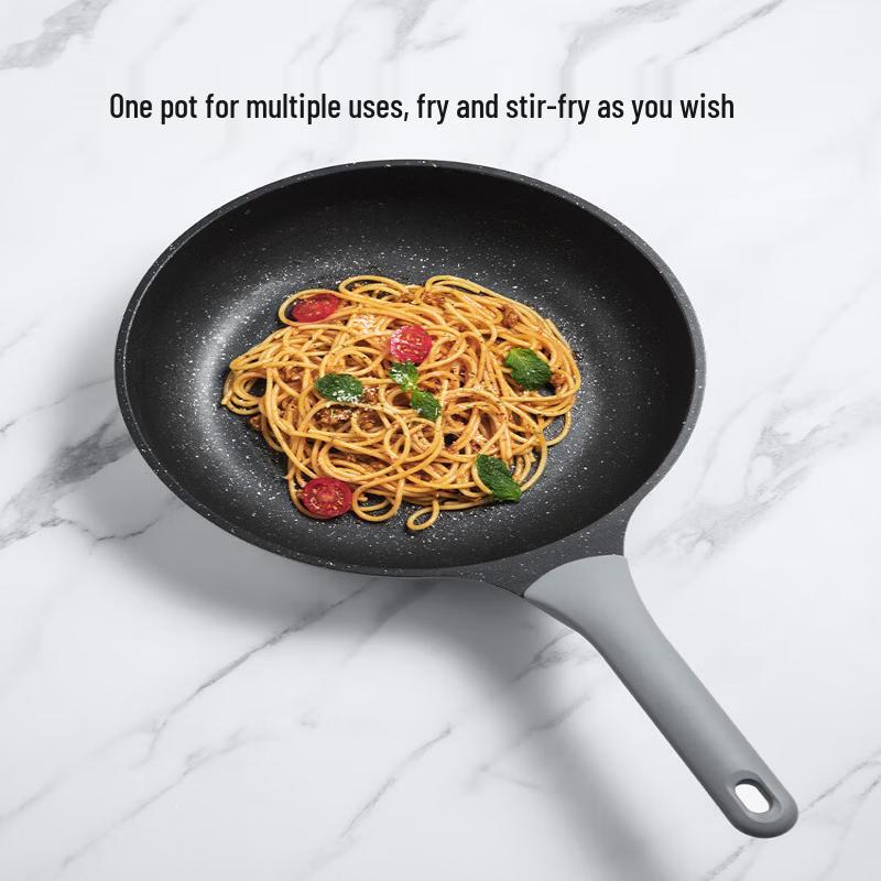 Cooker King Non-Stick Frying Pan with Lid - 28cm