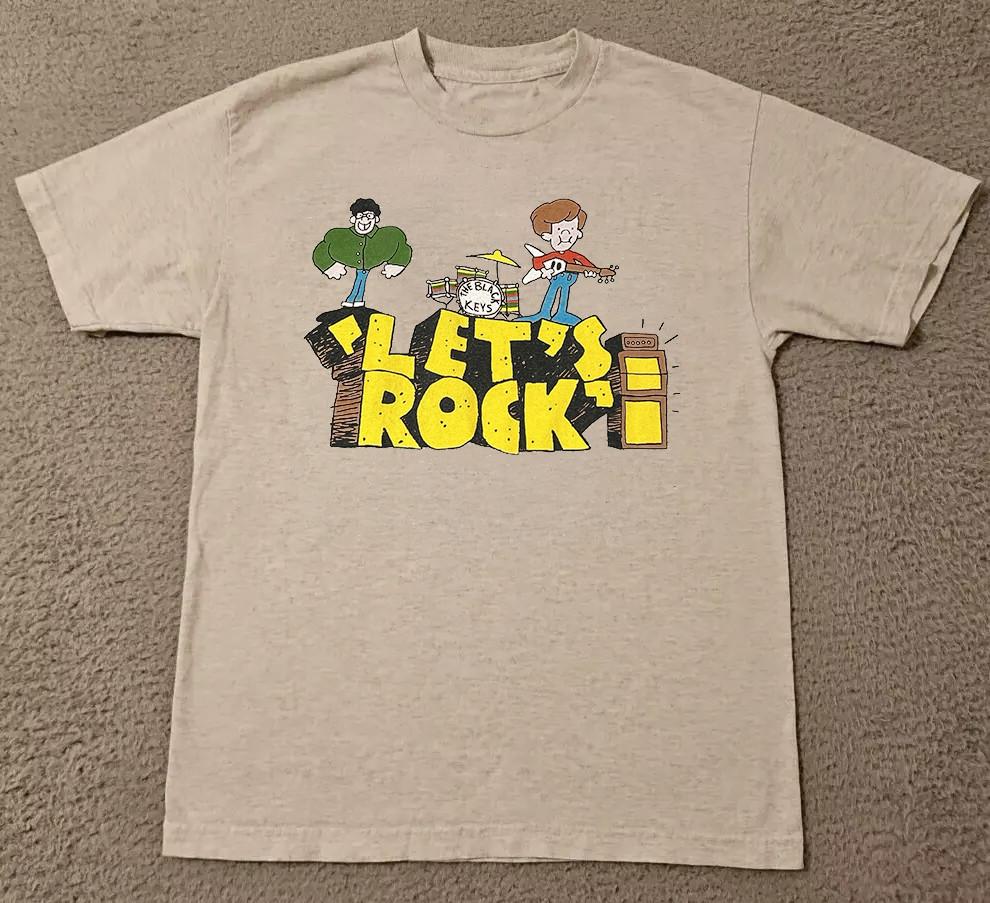 

The Black Keys Gray Lets Rock School House Tour Full Size S-5XL Unisex T-Shirt S