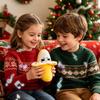 Soft Interactive Touch Sensing Banana Plush Toy 16x10x7cm Kids Musical Sound Piano Toy Vivid Simulation Banana Play Toy