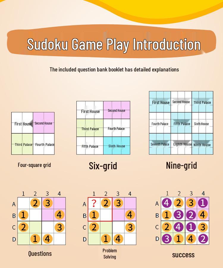 Magnetic Sudoku Cube: Educational Parent-Child Chess Game