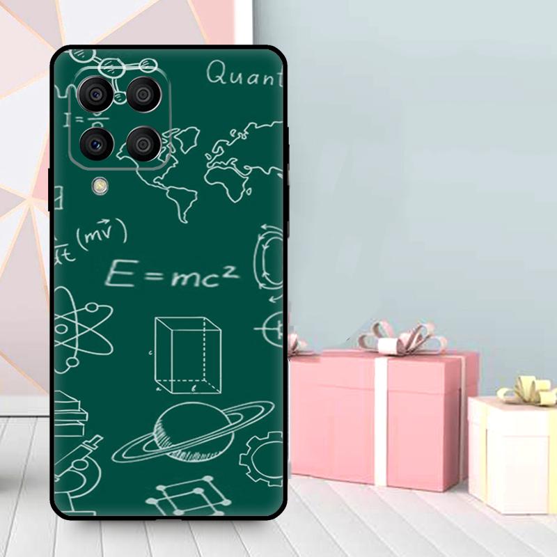E=mc2 Mathematical Physical Formula Case For Samsung Galaxy M56 M52 M32 M53 M16 M11 M21 M31 M35 M12 M13 M14 M15 M36 M55 M34 M54
