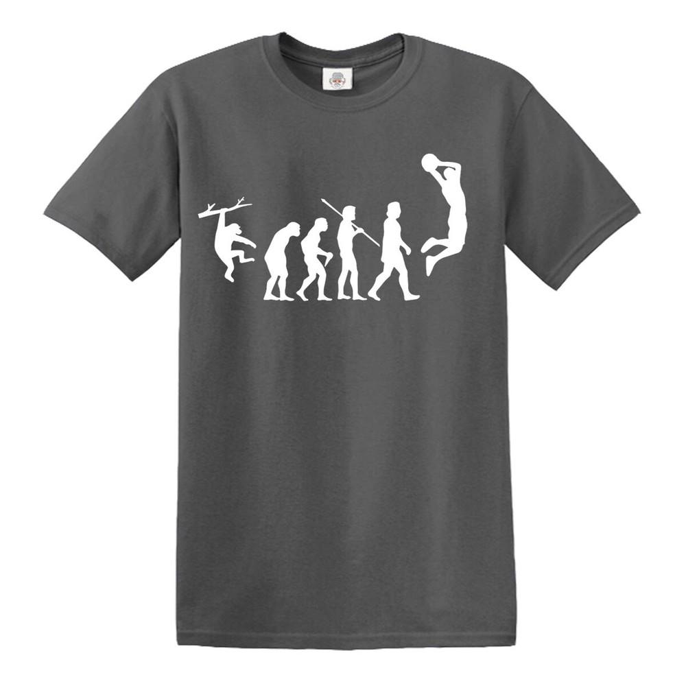 The evolution of basketball tshirt funny christmas gift top tee tshirt