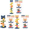 Rainbow Stacking Tower 3/5/7 Level Toy With Balls For Babies And Toddlers