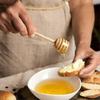 Honey Dipper 30 Pcs Honey Dipper With Bee Pendant, 8cm Mini Wooden Honey Stick