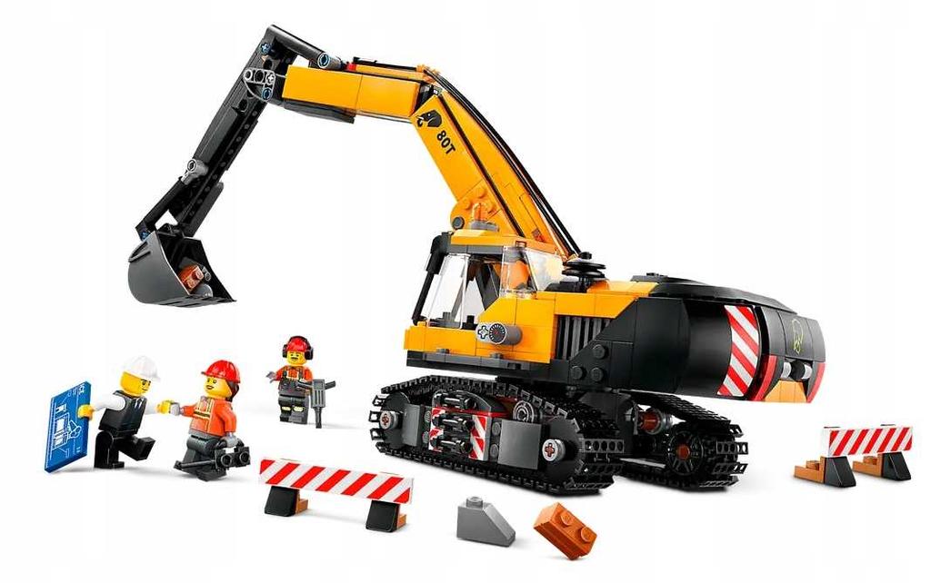 60420 - Lego City - Yellow Excavator