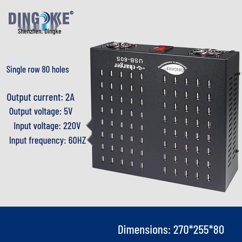 USB Multi-Port Charger: 10-100 Port Station with PD/QC3.0 Fast Charging - Charger King