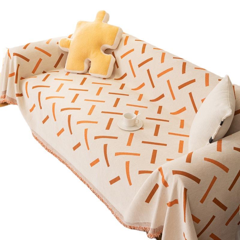 Chenille Non-Slip Sofa Towel Nordic Ins Style Cover Cloth Four Seasons Universal All-Inclusive Universal Sofa Cover Anti-Cat Scratch