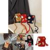 Cartoon Kids Shoulder Bag With Handcrafted Knit Cute Doll Design For Toddler Daily Use