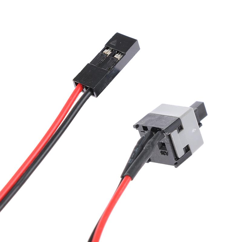 10Pcs50Cm Power Button Switch Cable For Pc Switches Reset Computer Push Button